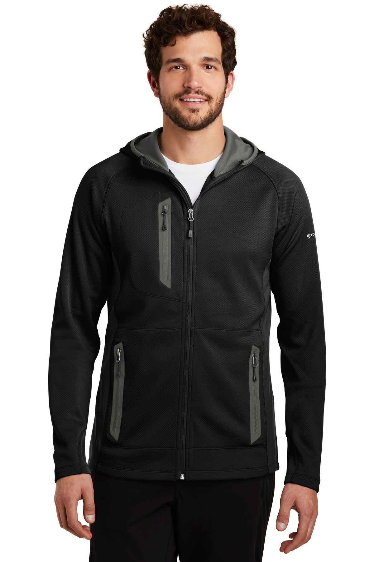Eddie Bauer ® Sport Hooded Full-Zip Fleece EB244 - Main Image