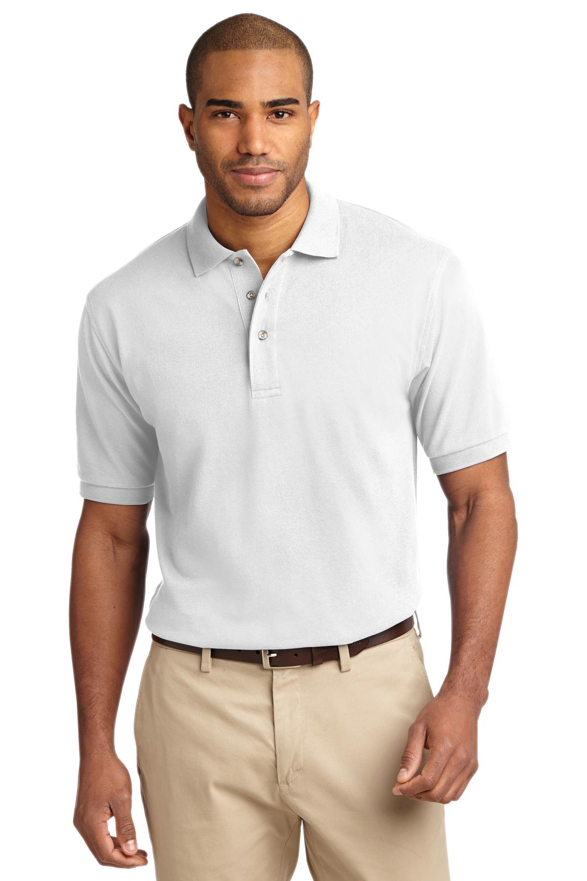 Port Authority® Heavyweight Cotton Pique Polo. K420