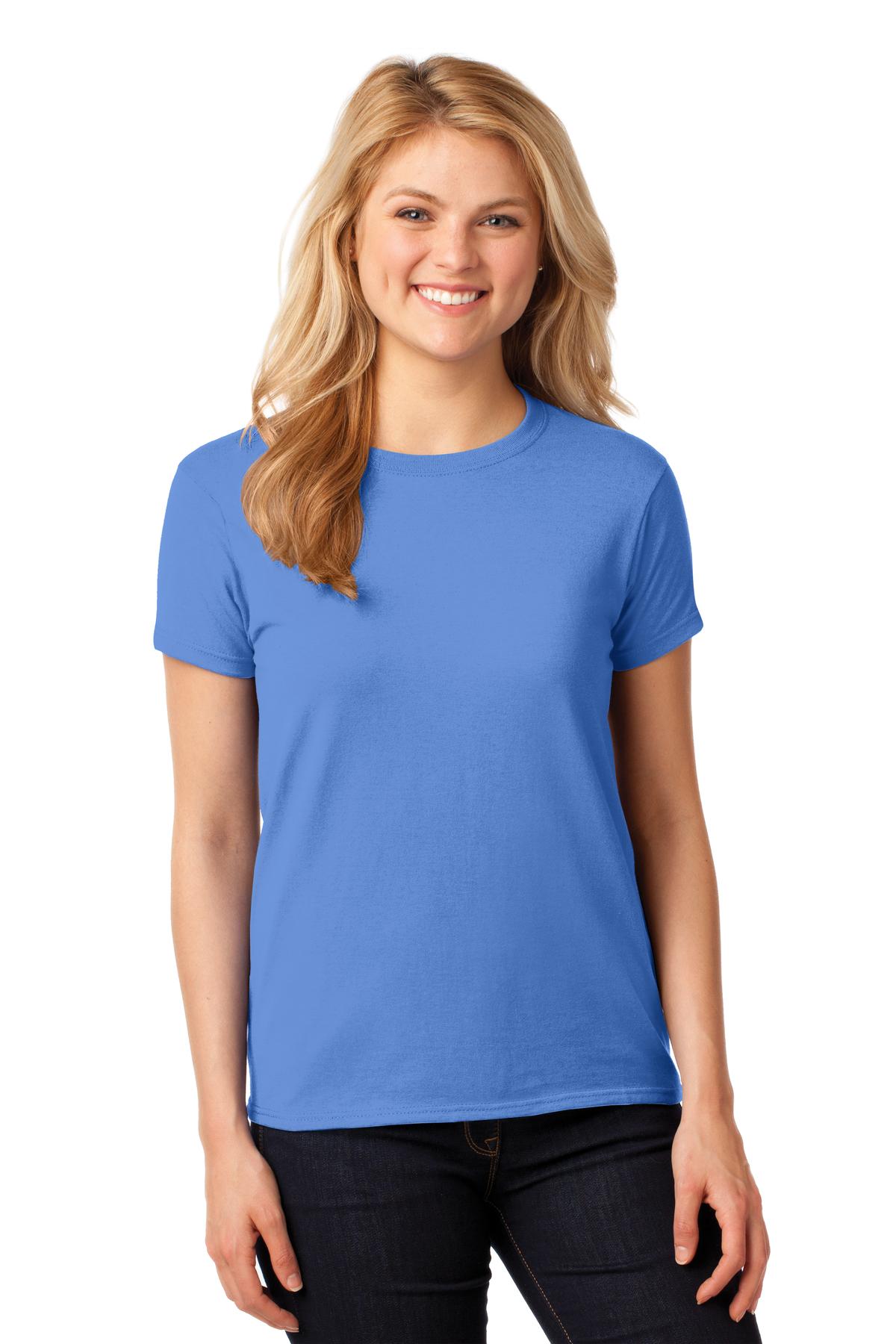 Gildan® Ladies Heavy Cotton™ 100% Cotton T-Shirt. 5000L