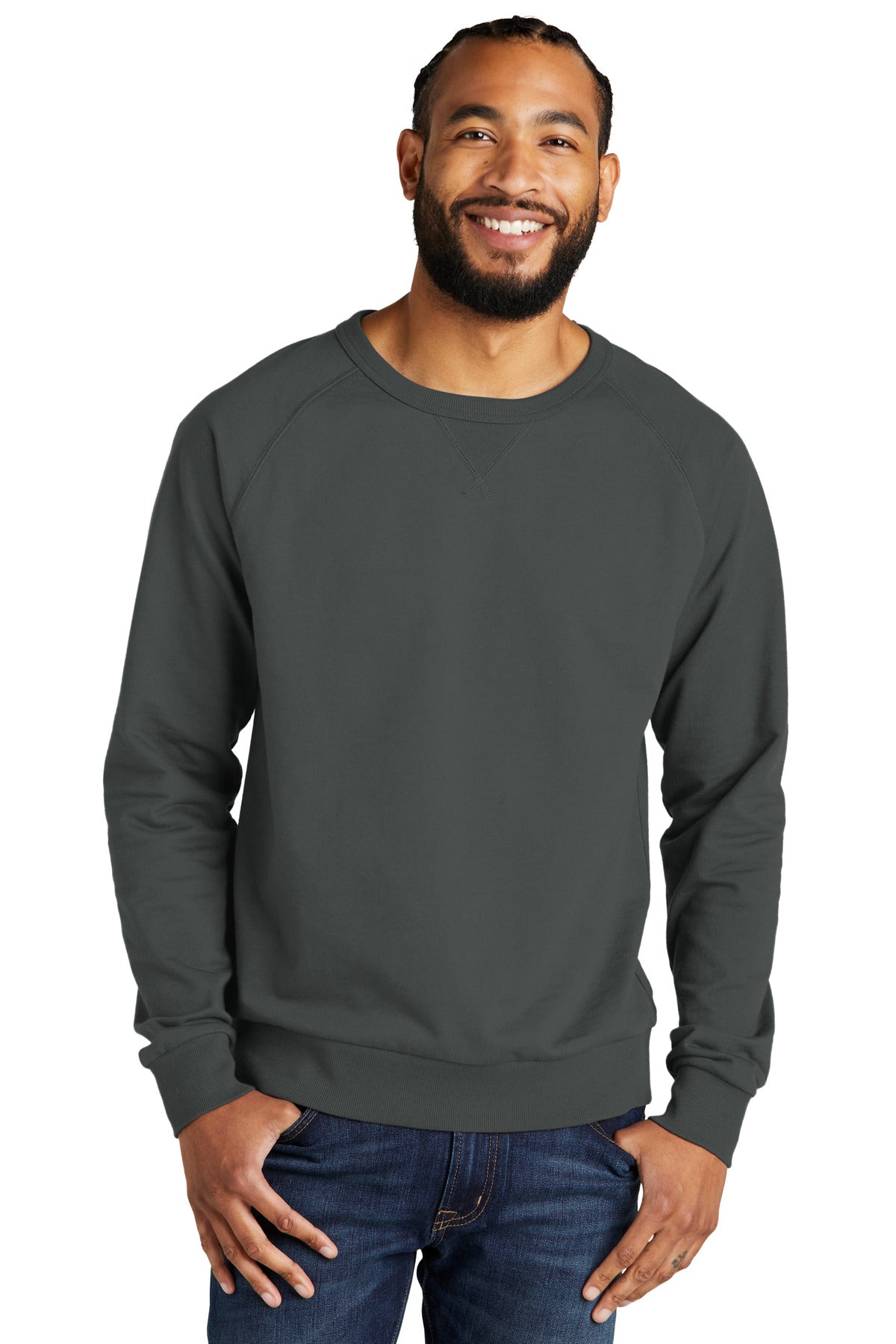 Allmade® Unisex Organic French Terry Crewneck Sweatshirt AL4004