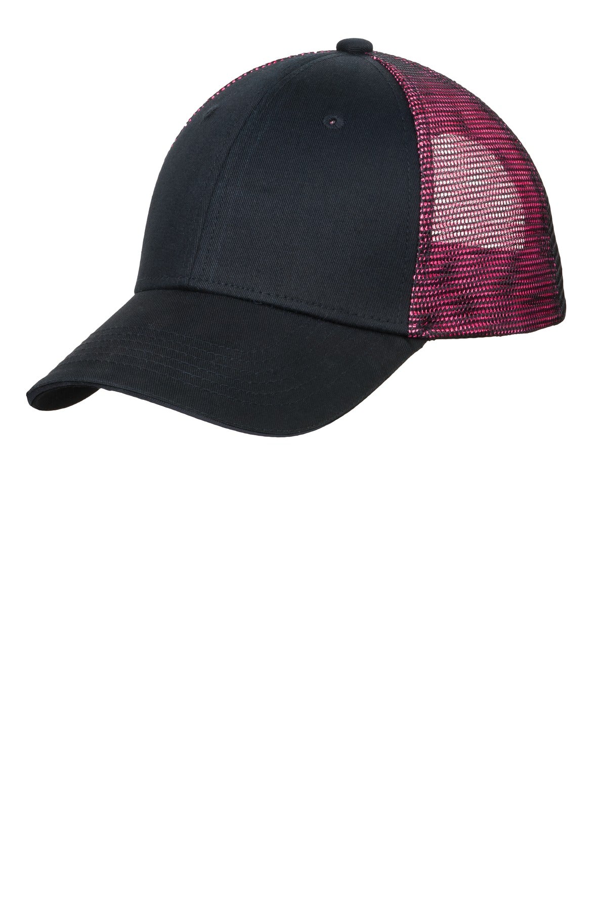 Port Authority® Double Mesh Snapback Sandwich Bill Cap. C818