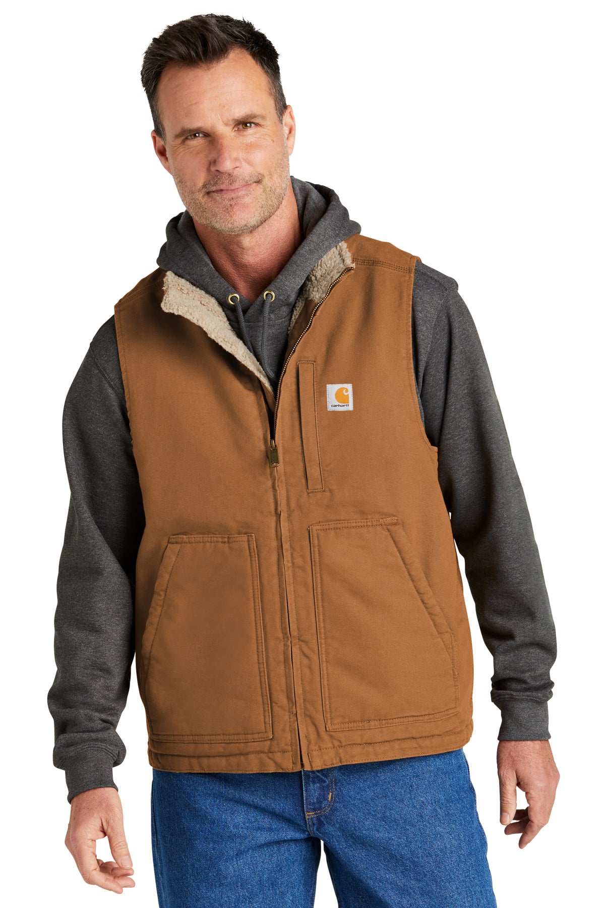 Carhartt® Sherpa-Lined Mock Neck Vest CT104277