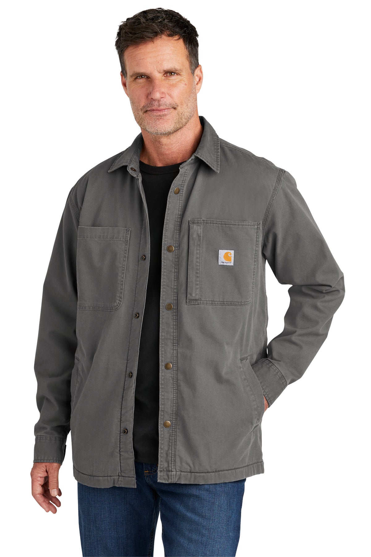 Carhartt® Rugged Flex® Fleece-Lined Shirt Jac CT105532