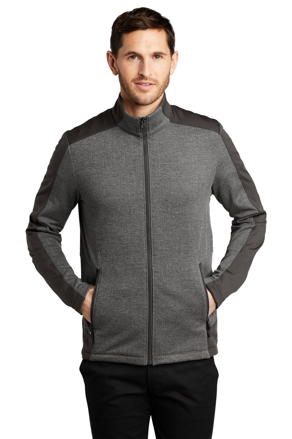 Port Authority ® Grid Fleece Jacket. F239