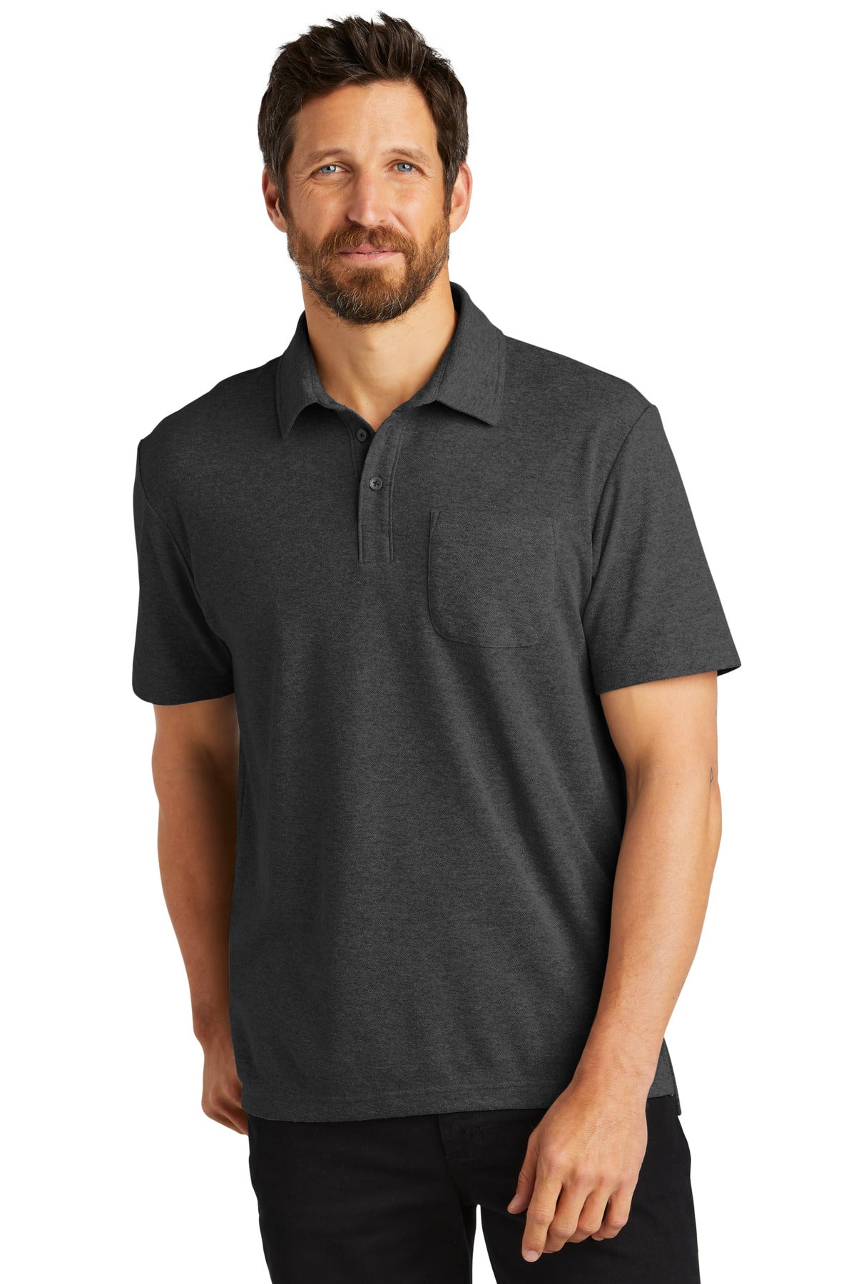 Port Authority® C-FREE™ Cotton Blend Pique Pocket Polo K868