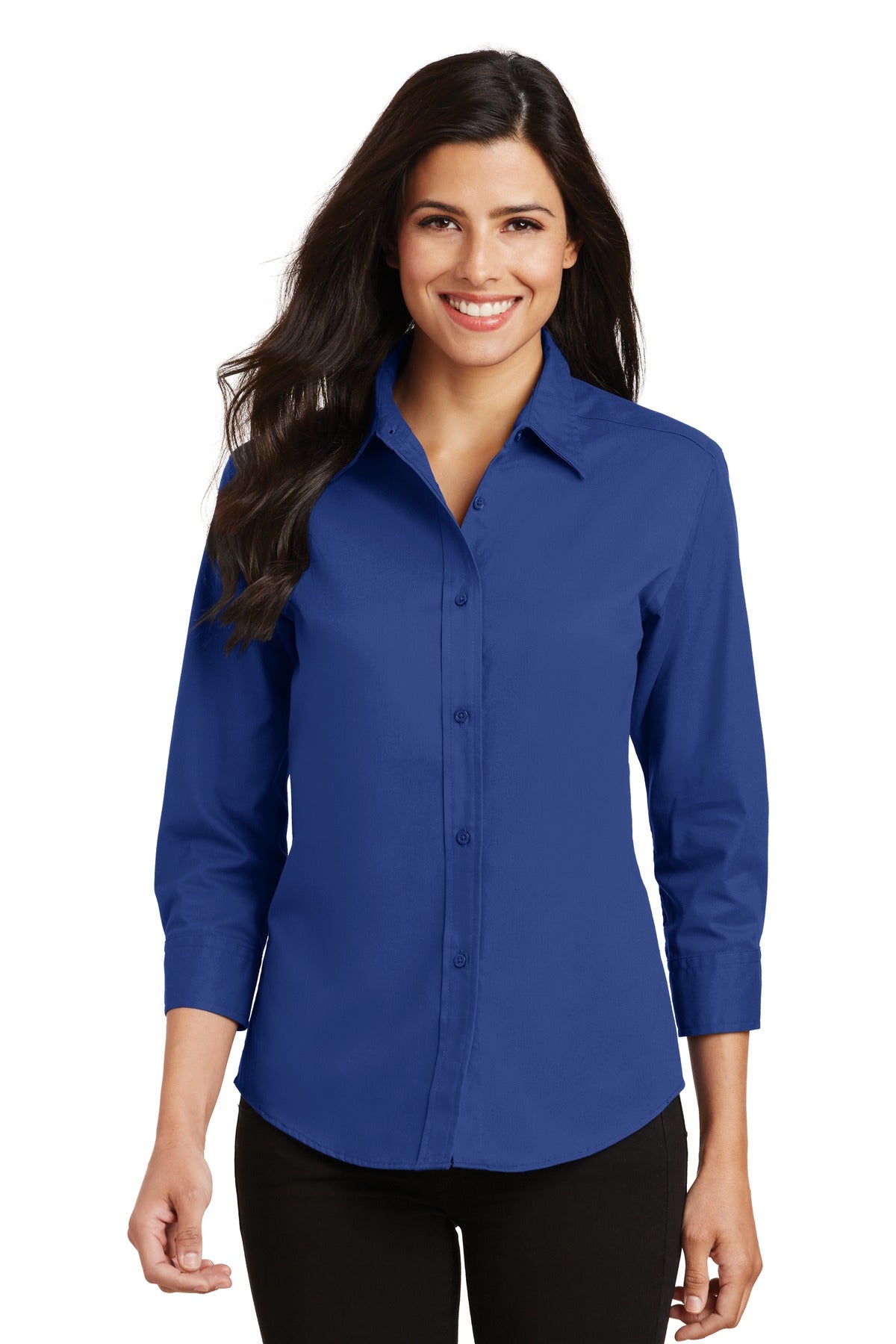 Port Authority® Ladies 3/4-Sleeve Easy Care Shirt. L612