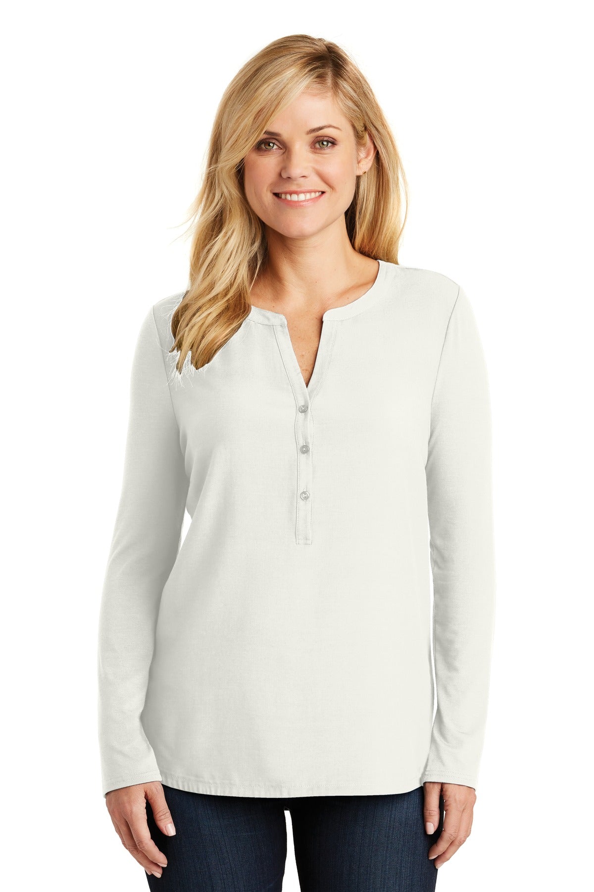 Port Authority® Ladies Concept Henley Tunic. LK5432