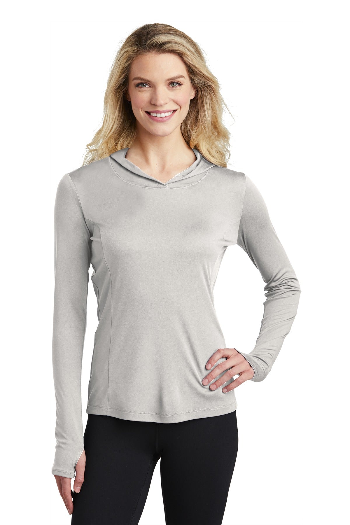 Sport-Tek ® Ladies PosiCharge ® Competitor ™ Hooded Pullover. LST358