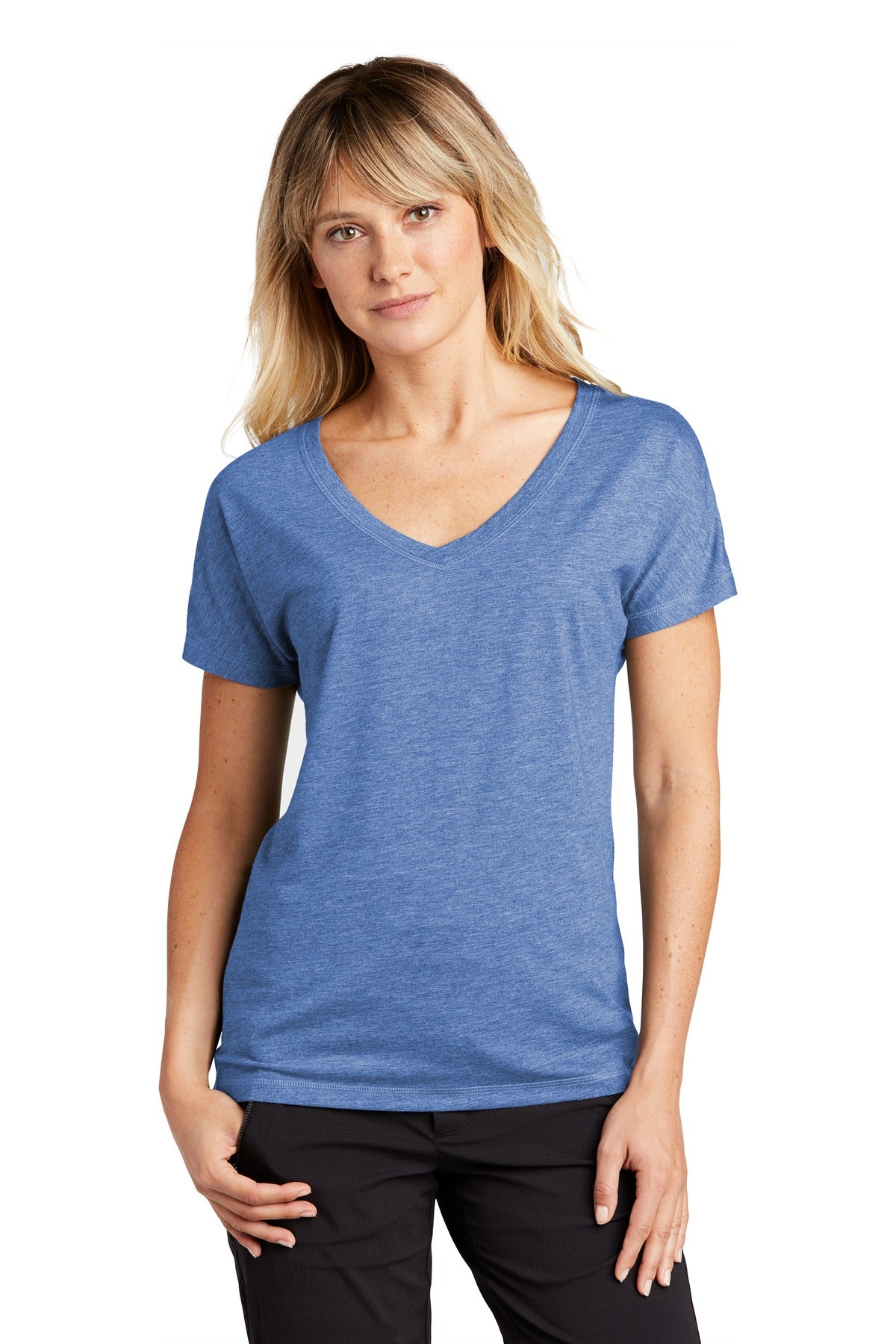 Sport-Tek ® Ladies PosiCharge ® Tri-Blend Wicking Dolman Tee. LST401