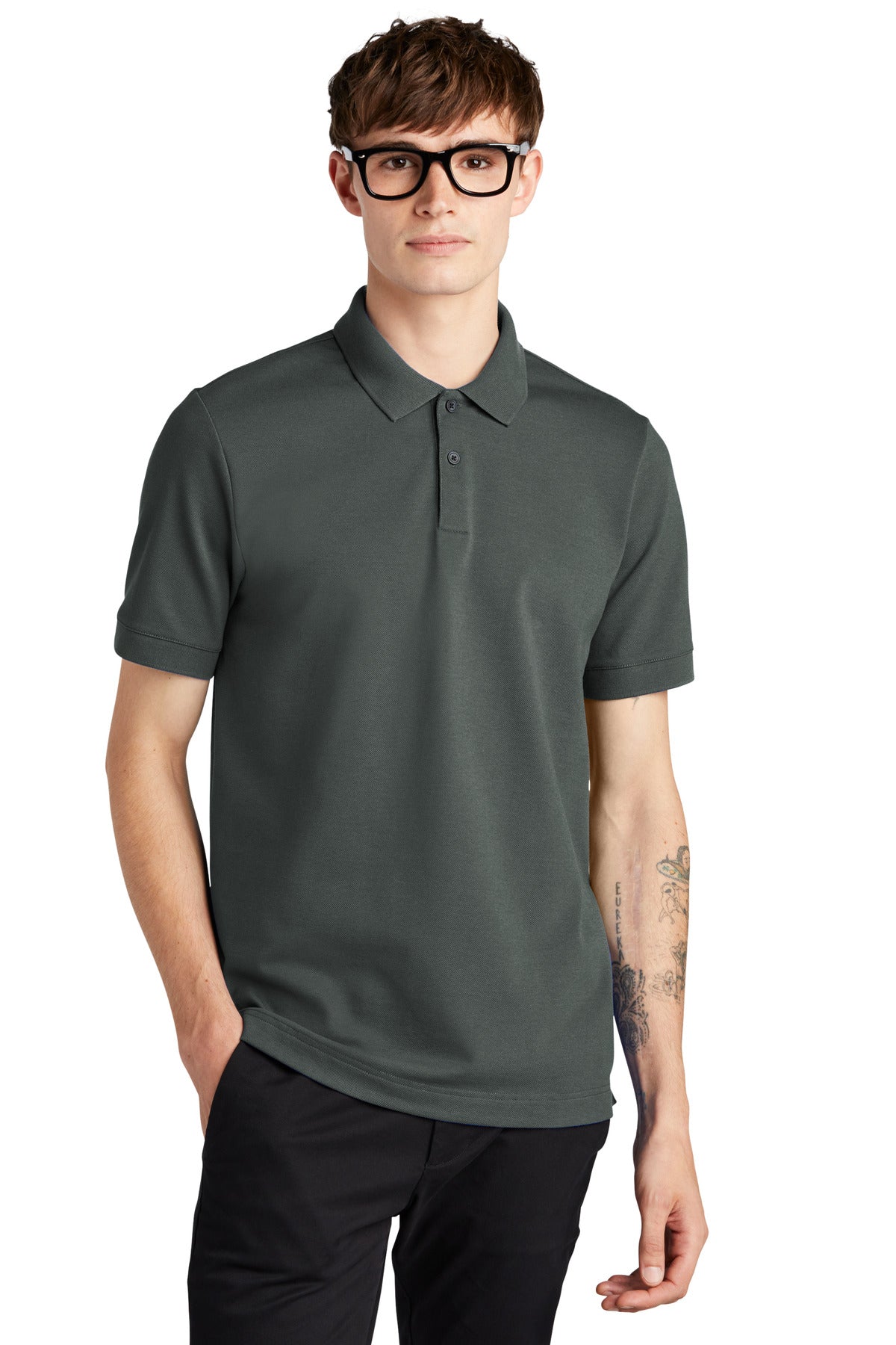 Mercer+Mettle™ Stretch Heavyweight Pique Polo MM1000